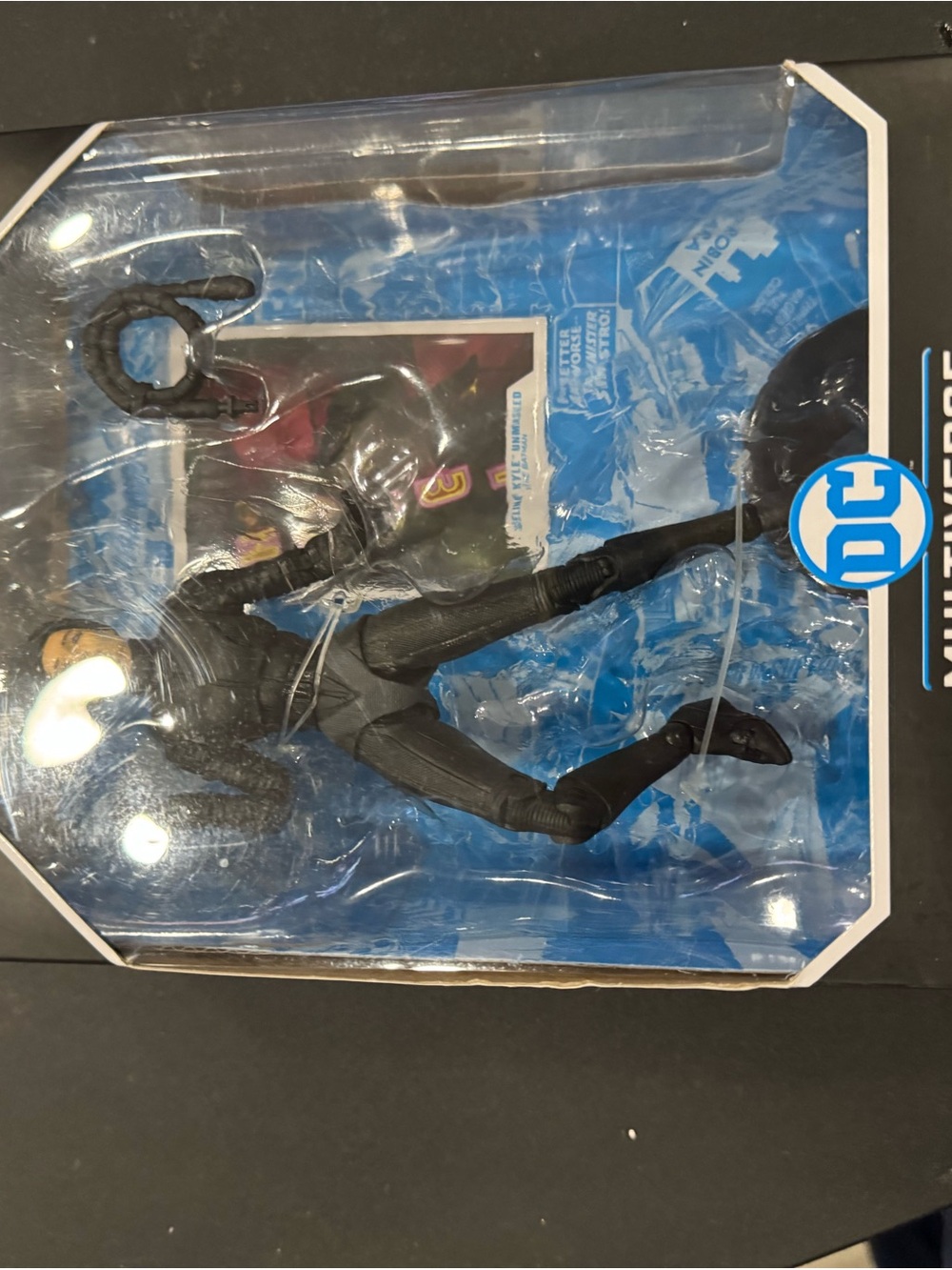 DC Multiverse Black and Blue Batman Figure Packaging